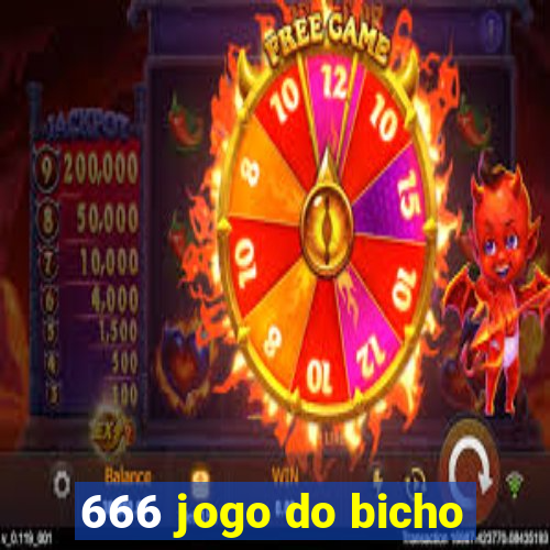 666 jogo do bicho